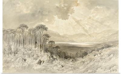 Scottish landscape, 1873