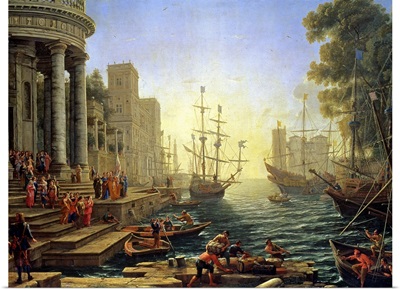 Seaport with the Embarkation of St. Ursula