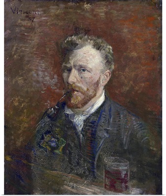 Self-Portrait With Glass, 1887