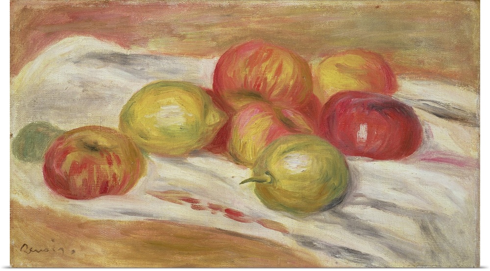 Seven Apples, 1910 (Originally oil on canvas)