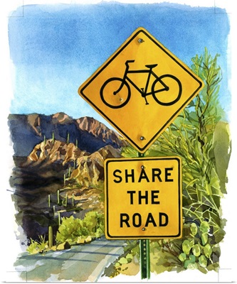 Share the Road, Gates Pass, 2004