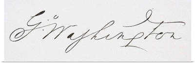 Signature of George Washington