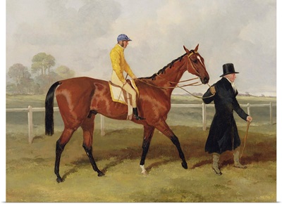 Sir Tatton Sykes  Leading in the Horse 'Sir Tatton Sykes', with William Scott Up, 1846