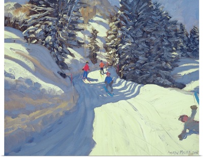 Ski Trail, Lofer, 2004