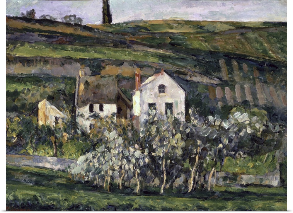 Small Houses At Auvers, 1873-74