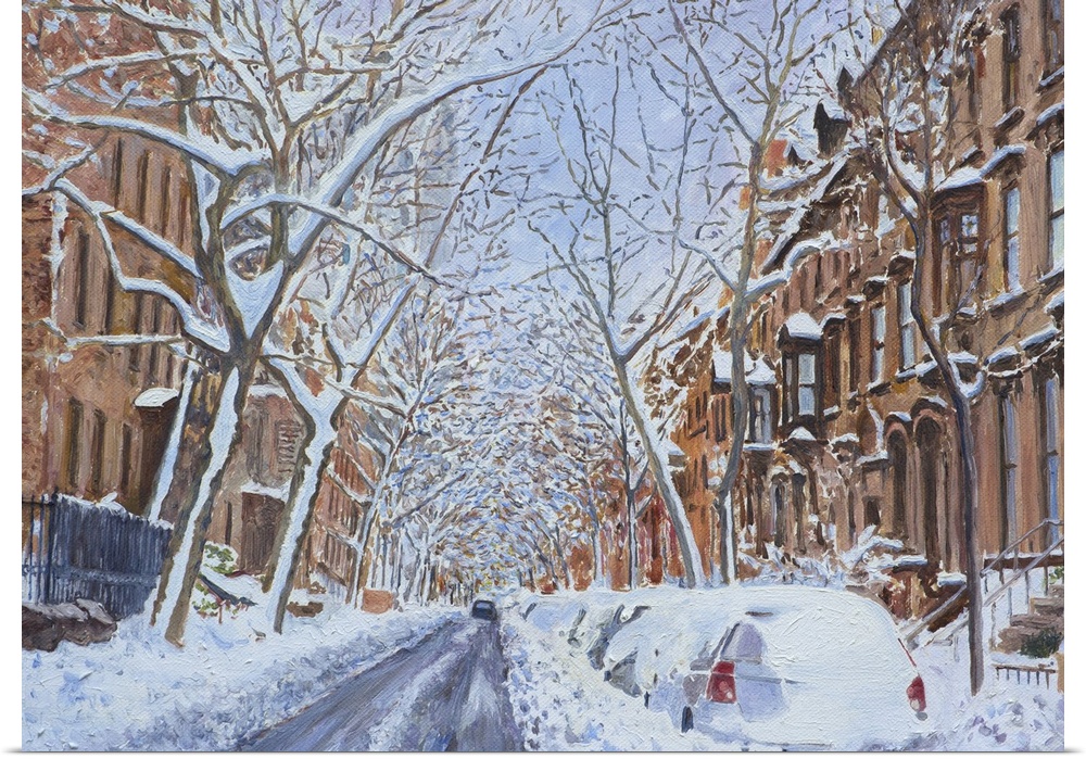 Snow, Remsen Street, Brooklyn, NY, 2012
