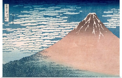 South Wind, Clear Dawn, from the series '36 Views of Mount Fuji', c.1830-1831
