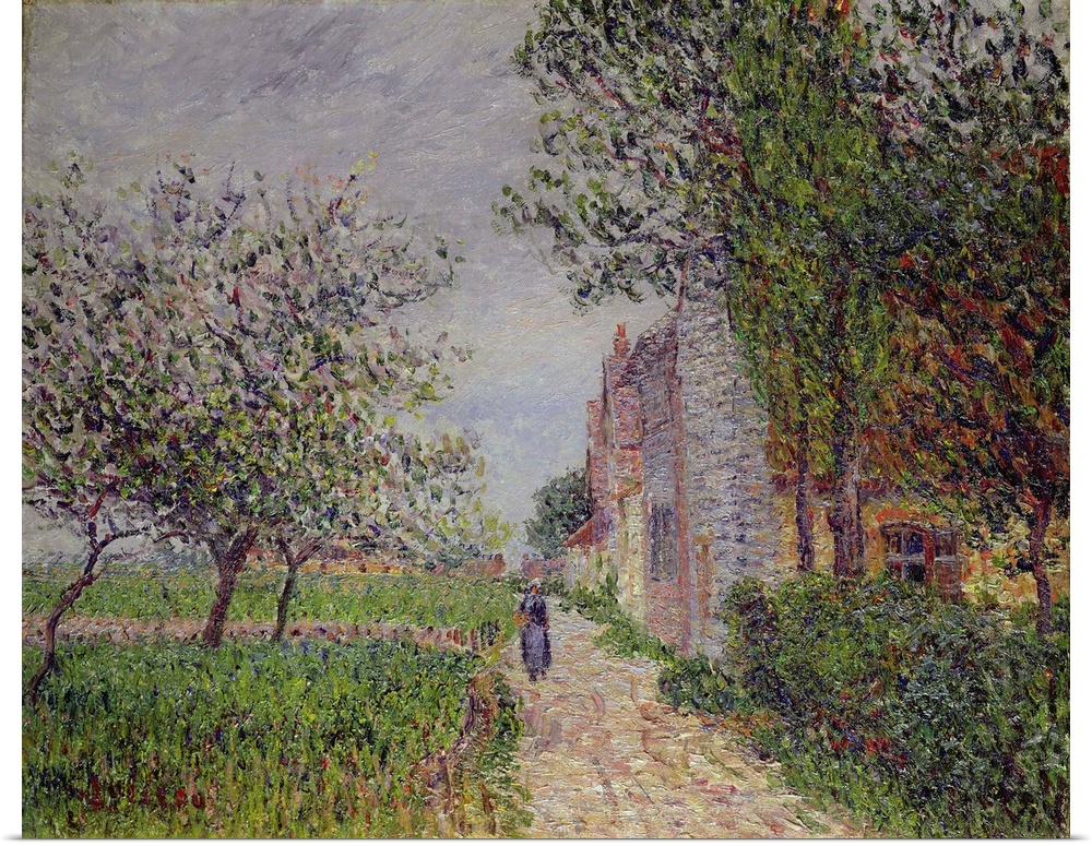 BAL76389 Spring, St. Cyr-de-Vaudreuil  by Loiseau, Gustave (1865-1935); oil on canvas; 46x55 cm; Galerie Daniel Malingue, ...