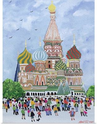 St. Basil's Cathedral, Red Square, 1995