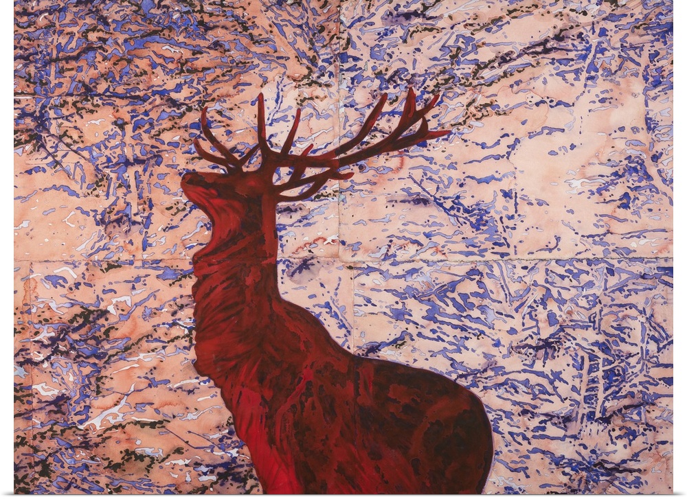 Stag by Dean, Graham (b.1951).