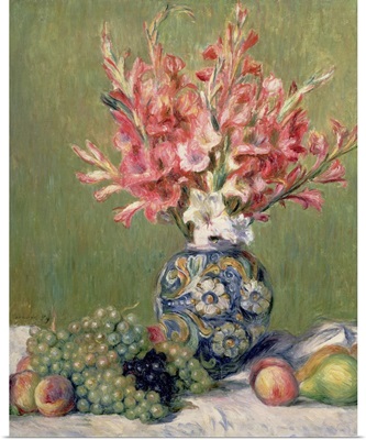 Still Life Of Fruits And Flowers, 1889