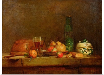 Still Life with a Bottle of Olives, 1760
