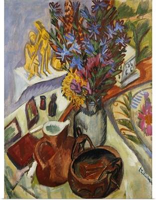 Still Life with Jug and African Bowl, c.1910-12