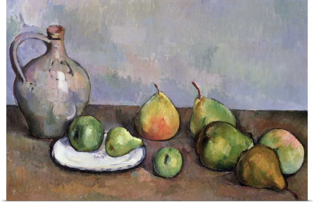Still Life With Pitcher And Fruit, 1885-87