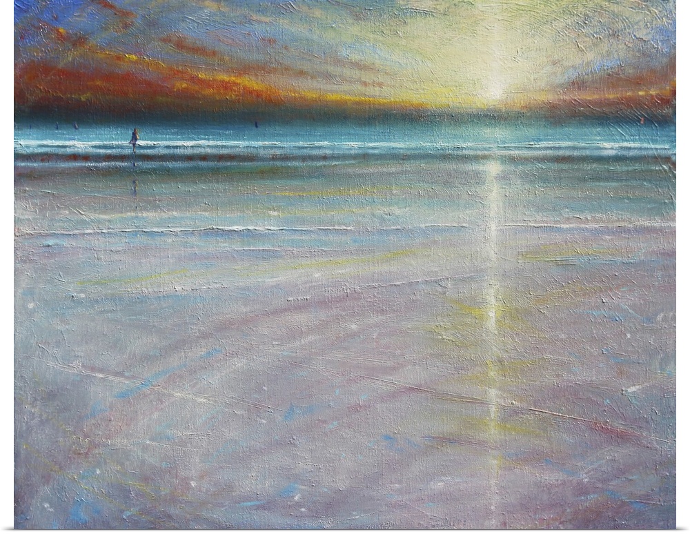 7310510 Stillness of Evening, 2020 (Oil on Canvas) by Hare, Derek (b.1945); 61x51 cm; Private Collection;  Derek Hare. All...