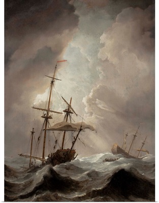 Storm At Sea