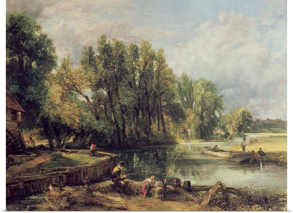CH16634 Credit: Stratford Mill by John Constable (1776-1837)Private Collection/ Photo A Christie's Images/ The Bridgeman A...