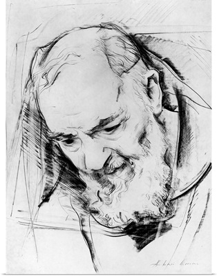 Study for a Padre Pio Monument, 1979-80