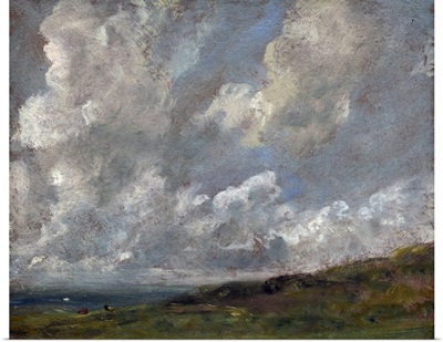 Study Of Clouds Over A Landscape, 1821-22