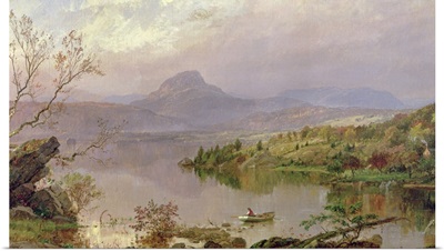 Sugarloaf from Wickham Lake, 1876