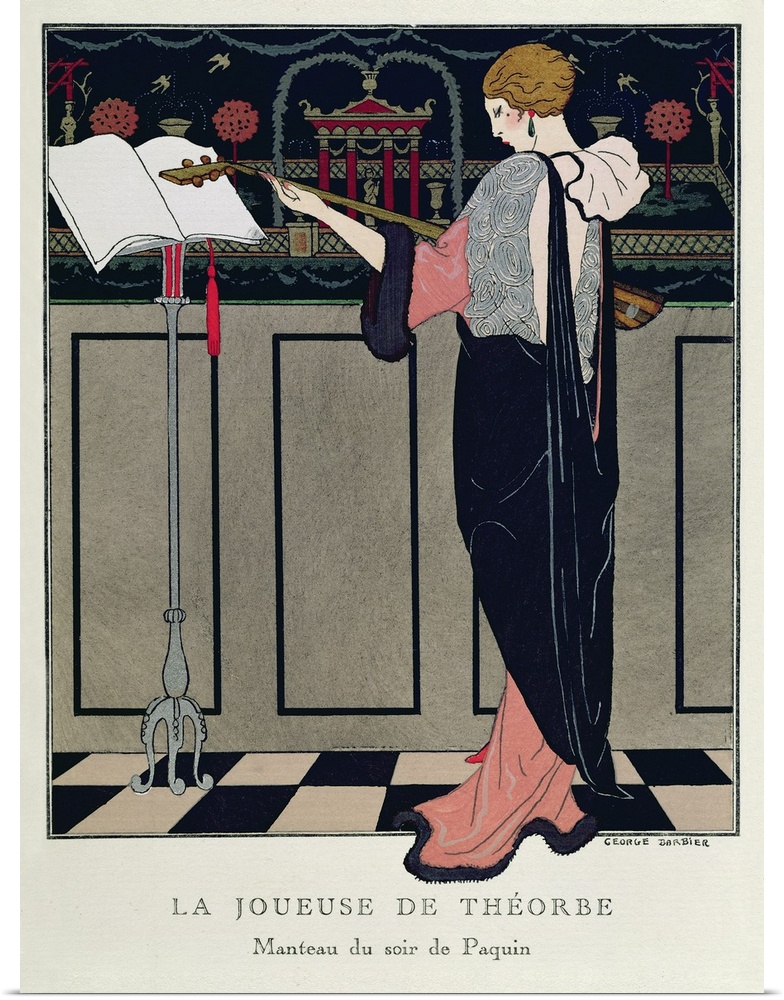BAL15179 Summer Evening Wear from Art Gout Beaute, 1922 by Barbier, Georges (1882-1932); John Jesse, London, UK; French,  ...