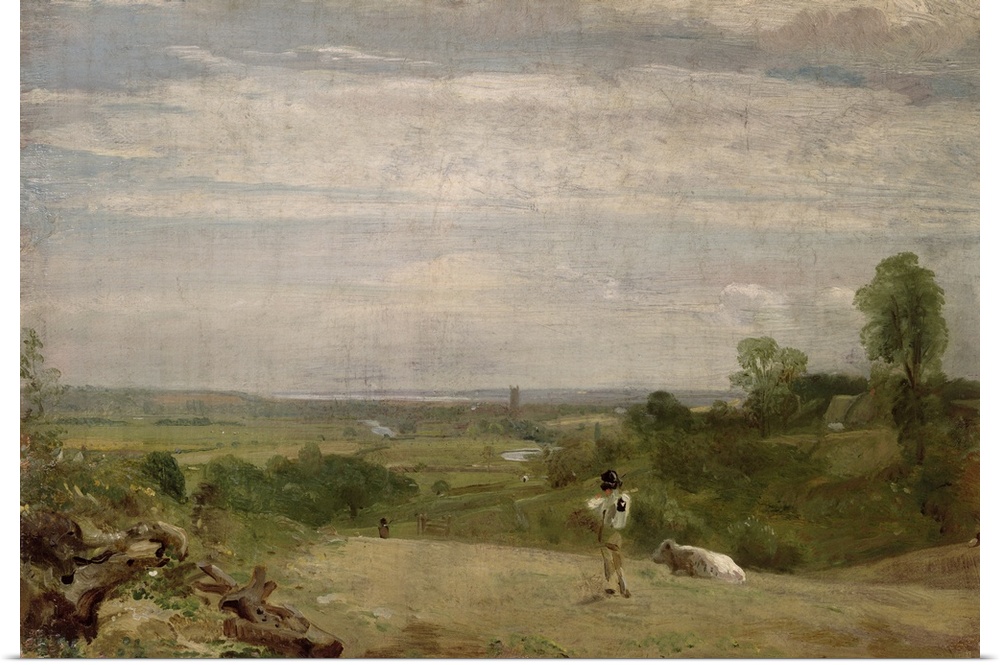 SC20320 Credit: Summer Morning: Dedham from Langham by John Constable (1776-1837)Victoria