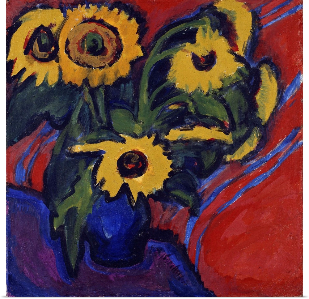 Sunflowers, 1909-18