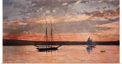 Sunset At Gloucester, 1880
