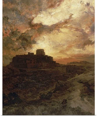 Sunset, Pueblo del Walpe, Arizona, 1880