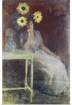Suzanne With Sunflowers (Suzanne Aux Soleils), 1889