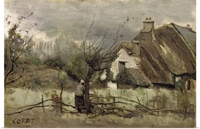 Thatched cottage in Picardie