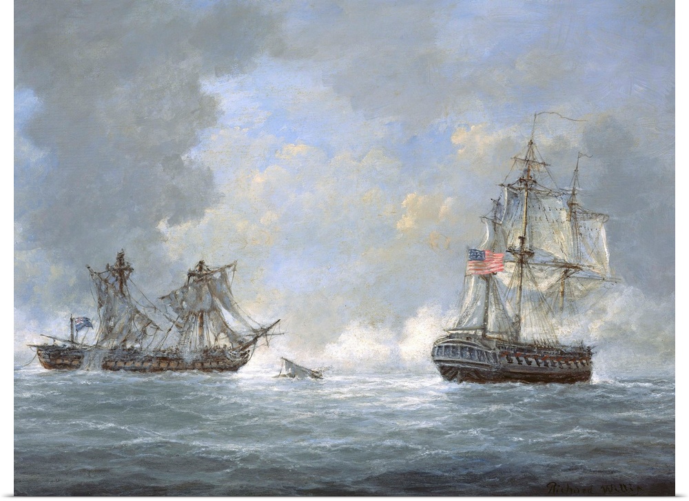 The action between U.S Frigate 'United States' and the British frigate 'Macedonian'