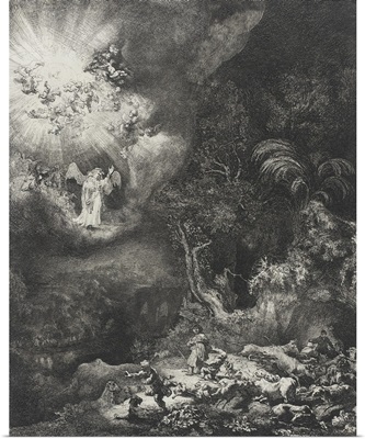 The Angel Appearing to the Shepherds, 1634