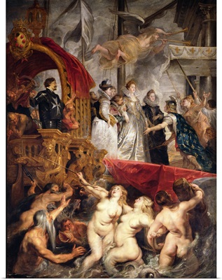 The Arrival of Marie de Medici in Marseilles, 3rd November 1600, 1621 25