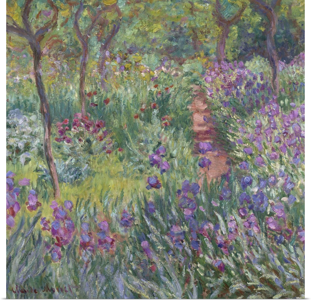The Artist's Garden in Giverny, 1900