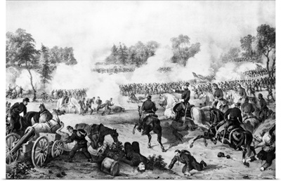 The Battle Of The Wilderness, Virginia, May 5th, 1864