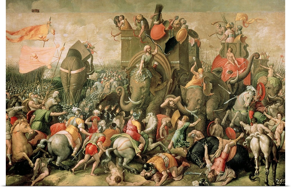 Scipio Africanus (c.234-c.183 BC) defeated Hannibal's army;