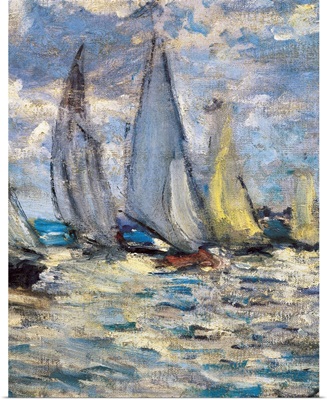 The Boats Or Regatta In Argenteuil, 1874