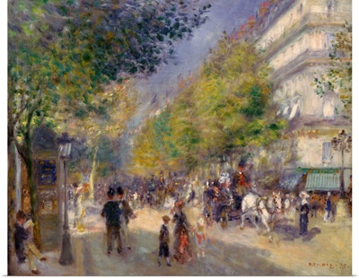 The Boulevards , 1875