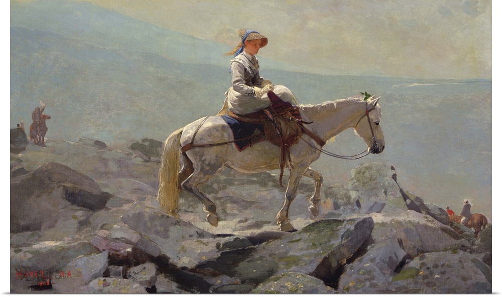 The Bridal Path, White Mountains, 1868