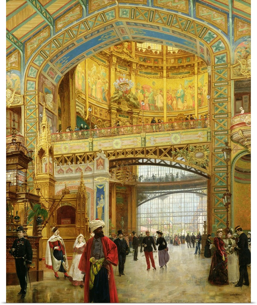 The Central Dome of the Universal Exhibition of 1889