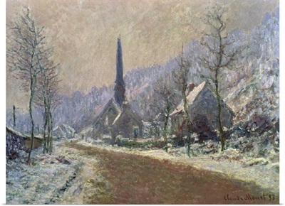 The Church Of Jeufosse In Winter, 1893