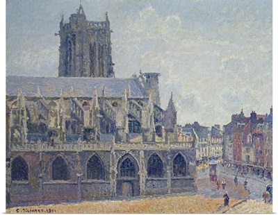 The Church Of St Jacques In Dieppe, 1901