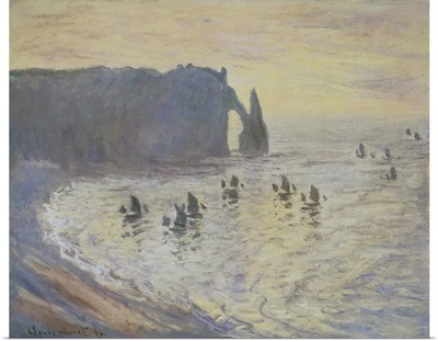 The Cliffs At Etretat, 1886