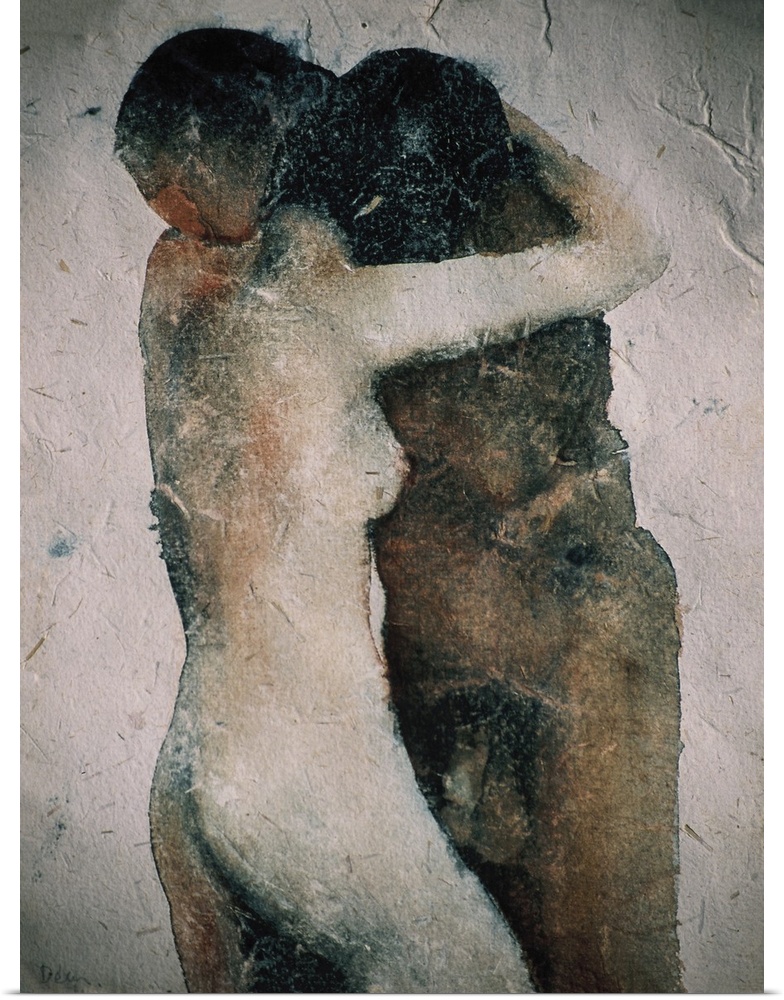 The Couple, 1991 (originally w/c on Japanese paper) by Dean, Graham (b.1951).