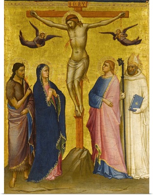 The Crucifixion With St John The Baptist, The Virgin, St John The Evangelist, C1385-1390