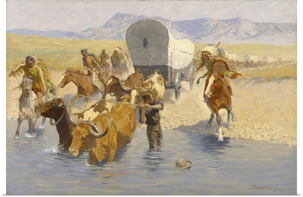 The Emigrants, 1904 (Originally oil on canvas)