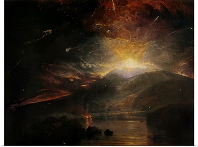The Eruption of the Soufriere Mountains in the Island of St. Vincent, 30th April 1812