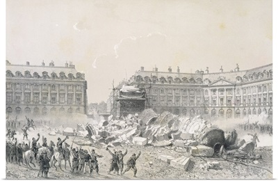 The Fall of the Vendome Column during the Commune
