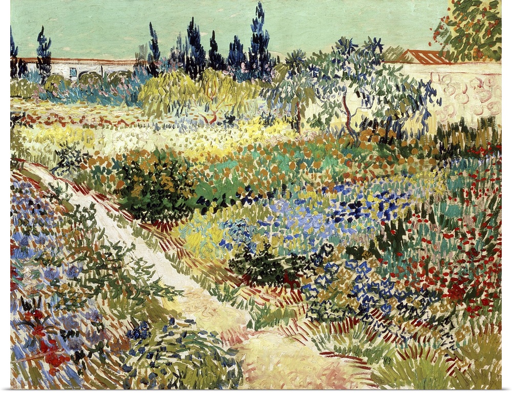 The Garden At Arles, 1888